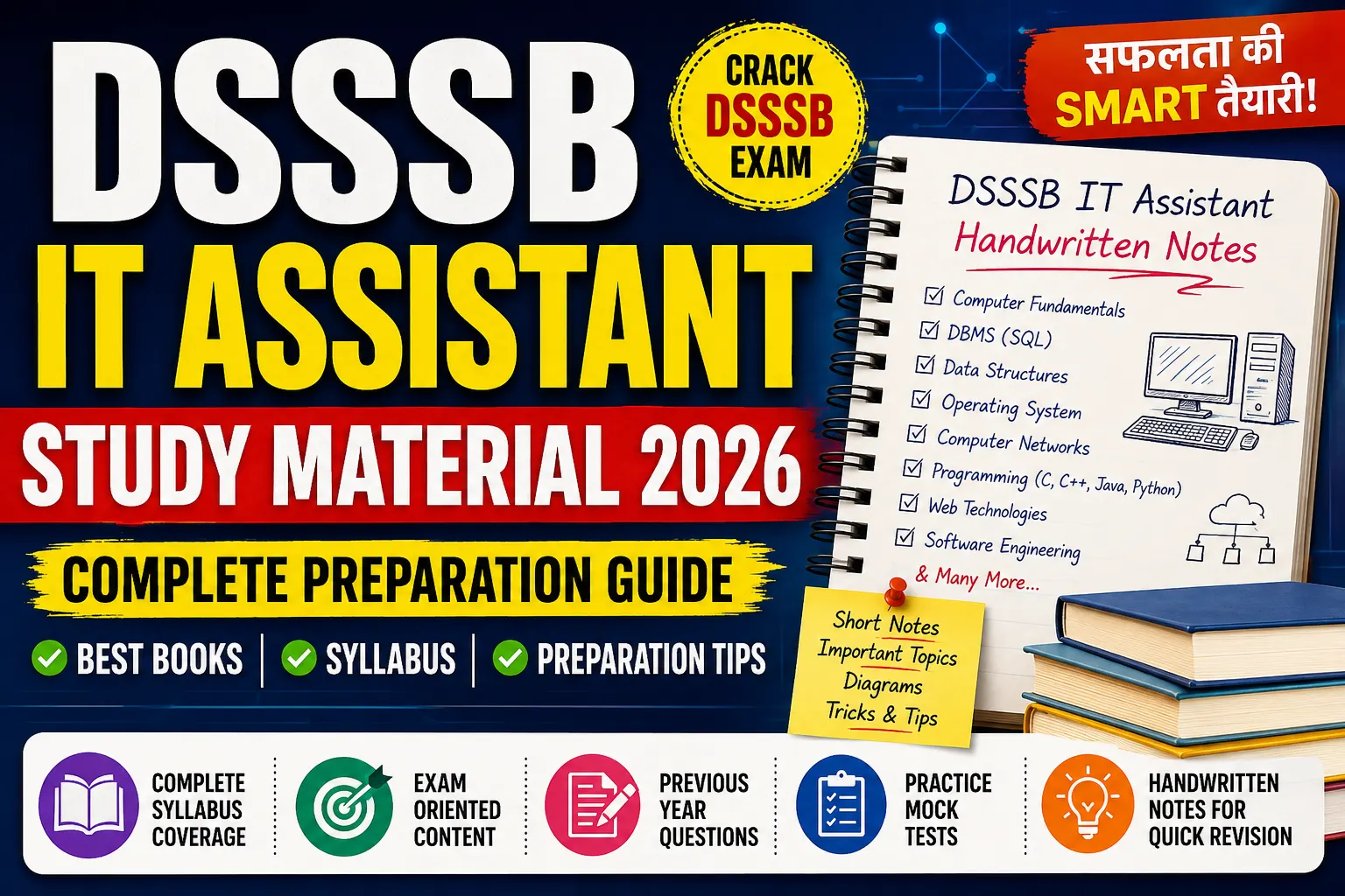 DSSSB IT Assistant Study Material